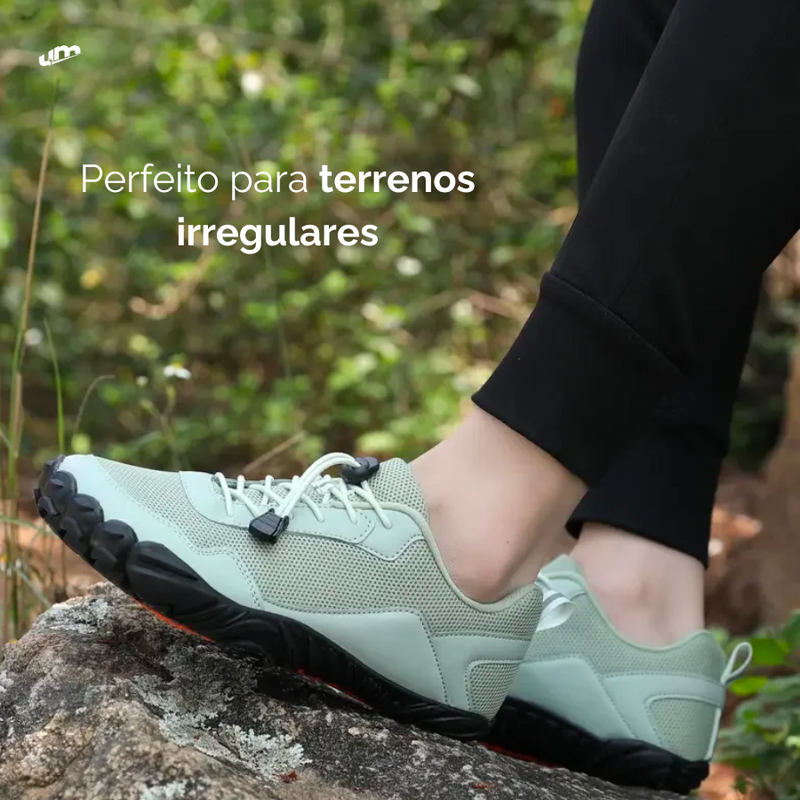 Sapato Tecnológico Barefoot Mountain - Ultra-leve, confortável, ideal para trilhas e caminhadas