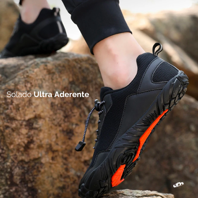 Sapato Tecnológico Barefoot Mountain - Ultra-leve, confortável, ideal para trilhas e caminhadas