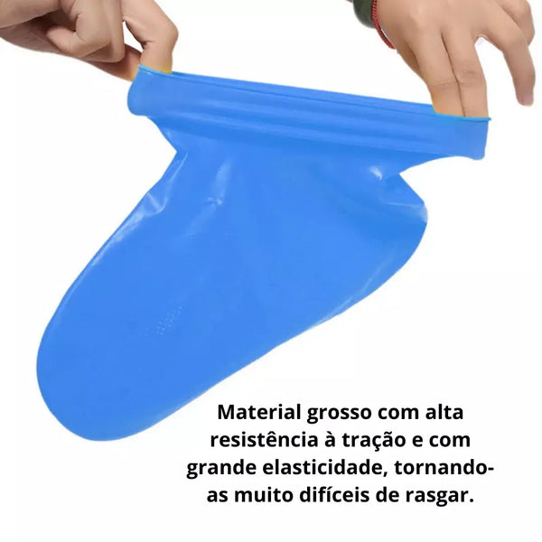 Capas para sapato de silicone à prova de água e antiderrapante