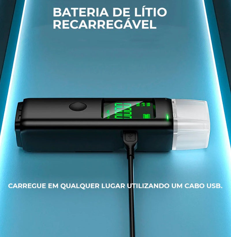 Bafômetro Portátil Tecno Tech