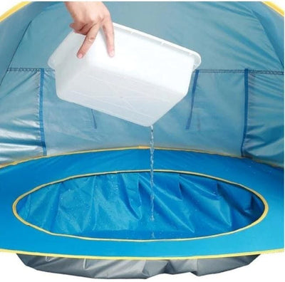 Barraca Tenda De Praia Infantil Com Piscina E Proteção UV - [OFERTA RELÂMPAGO]