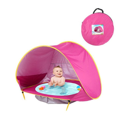 Barraca Tenda De Praia Infantil Com Piscina E Proteção UV - [OFERTA RELÂMPAGO]