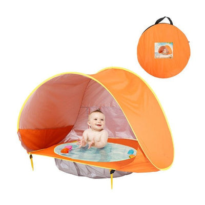 Barraca Tenda De Praia Infantil Com Piscina E Proteção UV - [OFERTA RELÂMPAGO]