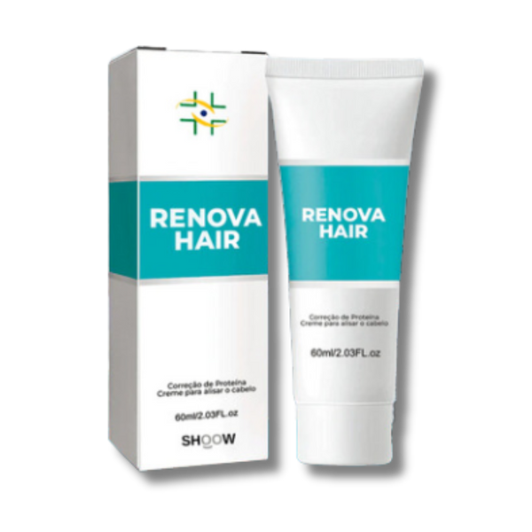 (COMPRE 1 LEVE 3) Creme Alisador Renova Hair | Resultado em 10 minutos