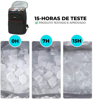 Mochila COOLER à Prova D'água 20L - Thermal Bag [CUPOM DISPONÍVEL]