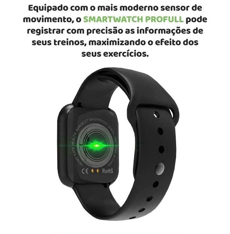 (COMPRE 1 LEVE 2) Smartwatch IWO Series 7 pró -