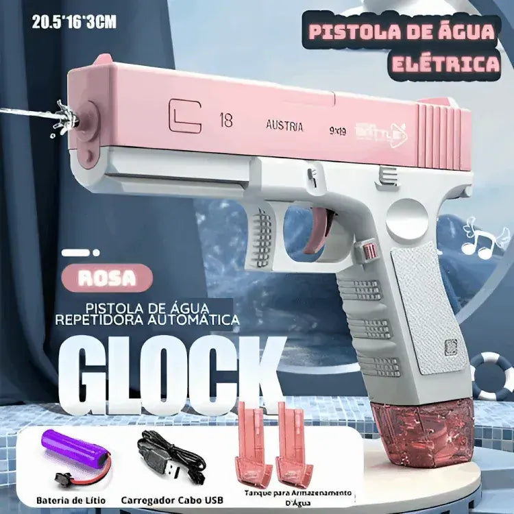 Pistola de Água Elétrica -  AuraGlock Water [ESQUENTA PRÉ BLACK FRIDAY]