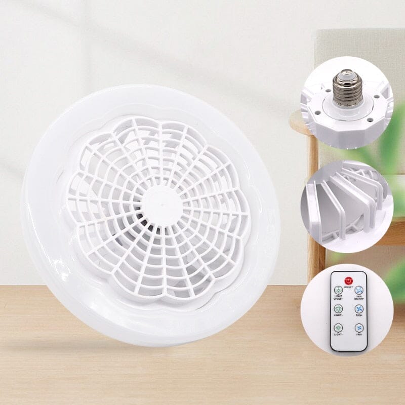 Ventilador de Teto (lâmpada) com Luminária de Led - VentilaMax [ESQUENTA BLACK FRIDAY]